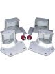 Belltech Hanger Kit For 87-96 Dakota Std Cab 4Hngrs 4Inch