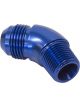 Aeroflow 45 Degree NPT to AN Full Flow Adapter 1/2