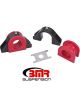 BMR Universal 1.5in Billet Aluminum Sway Bar Mount Mount Polyurethane B…