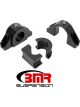 BMR Universal 1.375in Billet Aluminum Sway Bar Mount Mount Delrin Black