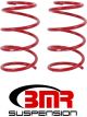 BMR For 05-14 S197 Mustang GT Front Drag Version Lowering Springs Red
