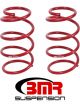 BMR For 07-14 Shelby GT500 Front Drag Version Lowering Springs Red