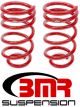 BMR For 10-15 5th Gen Camaro V8 Rear Lowering Springs Red
