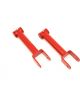 BMR 68-72 A-Body Non-Adj. Upper Control Arms Polyurethane Red