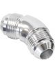 Aeroflow 45 Degree Full Flow AN Union -12AN Silver