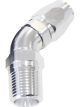 Aeroflow 45 Degree Male NPT Swivel Hose End 1/2