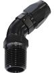 Aeroflow 45 Degree Male NPT Swivel Hose End 3/4