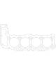 Cometic For 1999-2010 Dodge 4.7L Powertech V8 95mm Bore .030in MLS H