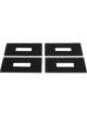 Curt 5th Wheel Rail Sound Dampening Pads Packaged
