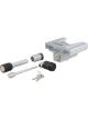 Curt Hitch & Coupler Lock Set 2in Receiver 1/2in to 2-1/2in Latch 1-7/8i