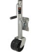 Curt Marine Jack w/Dual 6in Wheels 1500lbs 10in Travel Packaged