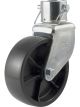 Curt 6in Jack Caster Fits 2in Tube 2000lbs Packaged