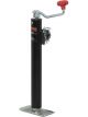 Curt Pipe-Mount Swivel Jack w/Top Handle 2000lbs 15in Travel