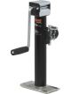 Curt Pipe-Mount Swivel Jack w/Side Handle 5000lbs 10in Travel
