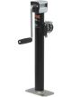 Curt Pipe-Mount Swivel Jack w/Side Handle 5000lbs 15in Travel
