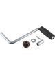 Curt Replacement Direct-Weld Square Jack Handle Kit For 28575