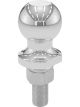 Curt 1-7/8in Trailer Ball 3/4in x 2-1/8in Shank 2000lbs Chrome