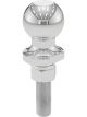 Curt 1-7/8in Trailer Ball 3/4in x 3in Shank 2000lbs Chrome
