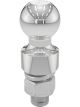 Curt 2in Trailer Ball 1in x 2-1/8in Shank 1in Rise 6000lbs Chrome
