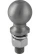 Curt 2-5/16in Trailer Ball 1in x 2-1/4in Shank 12000lbs Raw Steel