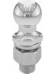 Curt 2in Trailer Ball 1-1/4in x 2-5/8in Shank 10000lbs Chrome Packaged