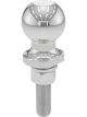 Curt 2in Trailer Ball 3/4in x 3in Shank 3500lbs Chrome Packaged