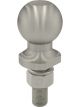 Curt 2in Trailer Ball 3/4in x 2-1/8in Shank 3500lbs Stainless Packaged