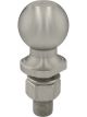 Curt 2-5/16in Trailer Ball 1in x 2-1/8in Shank 7500lbs Stainless Package