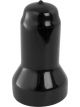 Curt Switch Ball Shank Cover Fits 1in Neck Black Rubber Packaged