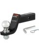 Curt Loaded Ball Mount w/2-5/16in Ball 2in Shank 7500lbs 4in Drop
