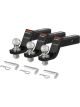 Curt Loaded Ball Mounts w/2in Balls 2in Shank 7500lbs 4in Drop Pack of 3
