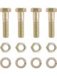 Curt Pintle Mount Hardware Kit Class 10.9 Yellow Zinc