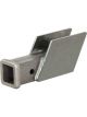 Curt Raw Steel Weld-On Hitch Box 2in Receiver 5000lbs GTW