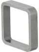 Curt Raw Steel Receiver Tube Reinforcement Collar Fits 2in Receiver