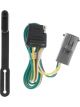 Curt For 95-01 Mazda B4000 Custom Wiring Connector 4-Way Flat Output
