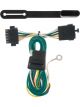 Curt For 84-91 Chevrolet S10 Blazer Custom Wiring Harness 4-Way Flat Out