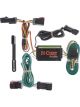 Curt For 04-08 Chrysler Pacifica Custom Wiring Harness 4-Way Flat Output
