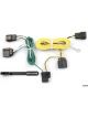 Curt For 07-13 Jeep Grand Cherokee Custom Wiring Harness 4-Way Flat Outp