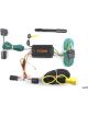 Curt For 10-13 Ford Transit Connect Custom Wiring Harness 4-Way Flat Out