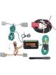 Curt For 14-19 Ford Transit Connect Custom Wiring Harness 4-Way Flat Out