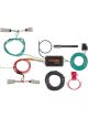 Curt For 16-18 Lincoln MKX Custom Wiring Harness 4-Way Flat Output
