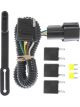 Curt For 04-07 Mercury Monterey Custom Wiring Connector 4-Way Flat Outpu…