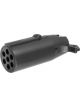 Curt Electrical Adapter 7-Way Round Vehicle to 4-Way Flat Trailer