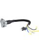 Curt Electrical Adapter 4-Way Flat Vehicle to 6-Way Round Trailer