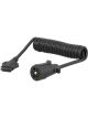 Curt 5ft Electrical Adapter Harness 7-Way RV Blade Vehicle to 5-Way Flat