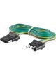 Curt 4-Way Flat Connector Plug & Socket w/72in Wires