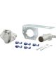 Curt 6-Way Round Connector Plug & Socket w/Hardware Packaged