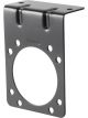 Curt Connector Mounting Bracket For 7-Way RV Blade Black