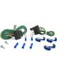 Curt 4-Way Flat Connector Plug & Socket w/12in & 48in Wires & Hardware P…