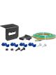 Curt 4-Way Flat Connector Socket w/Hardware Vehicle Side Packaged